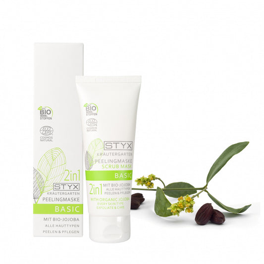 BASIC SCRUB MASK WHITH ORGANIC JOJOBA - 70 ML