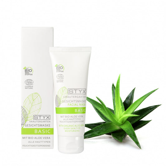 BASIC FACIAL MASK WITH ALOE VERA - 70 ML