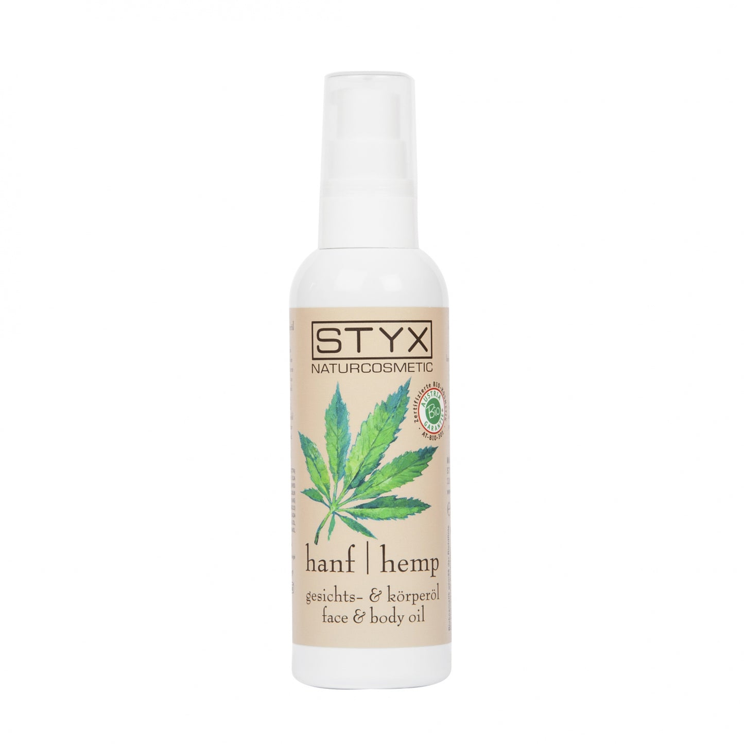 HEMP FACE AND BODY OIL  - 100ml