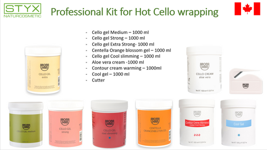 PROFESSIONAL KIT FOR HOT CELLO WRAPPING